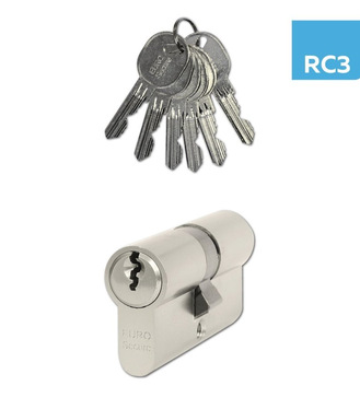 Vložka EuroSecure 45+45 Ni 6 kľúčov,blister