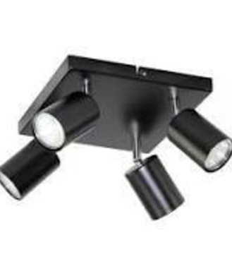 Vnútorné Led svietidlo ORO Gavia 4XGU10 B,210 x 210 x 90 ,farba čierna