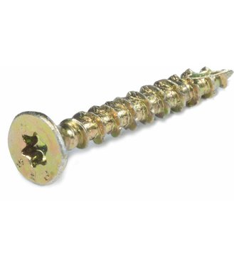 Vrut do dreva 5x40 ZH TORX zinok žltý 15ks