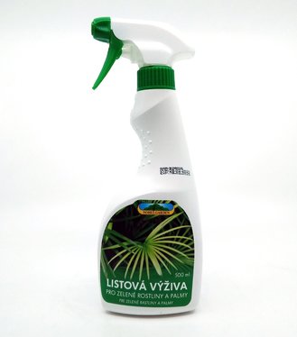 Výživa pre zelené rastliny a palmy 500ml