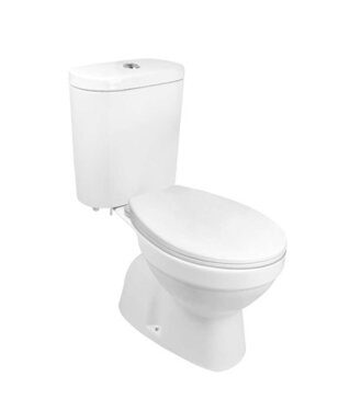 WC kombi so spodným odpadom s armatúrou vrátane sedátka
