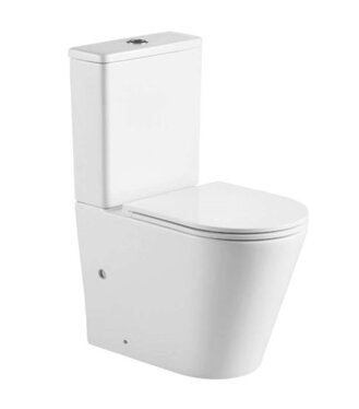 WC kombi vario odpad Smart Flush Rimless keram.+sedátko CSS113S