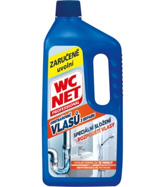 WC NET odstraňovač vlasov z odpadu 1L