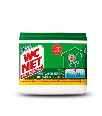 WC Net Professional Biologický aktivátor septikov 16 kapsulí 288g
