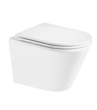 WC závesné kapotované Smart Flush Rimless sedátko CSS125 VSD85T1