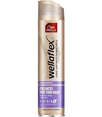 Wellaflex Lak na vlasy Fullness 250ml