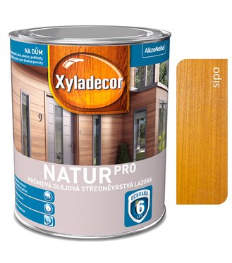 Xyladecor Natur Pro sipo 0,75l -  olejová strednovrstvá lazúra