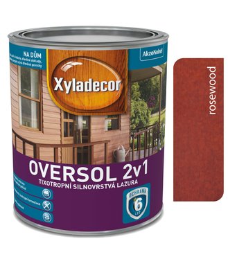 Xyladecor Silnovrstvá lazúra oversol 2v1 Rosewood 2,5l