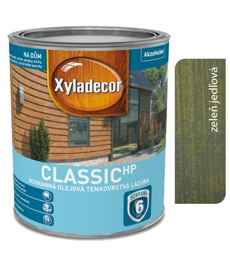 Xyladecor Tenkovrstvá lazúra classic HP jedľová zeleň 2,5l