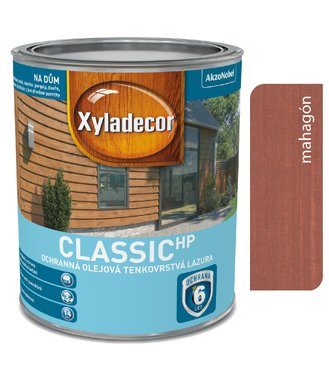 Xyladecor Tenkovrstvá lazúra classic HP mahagón 2,5l
