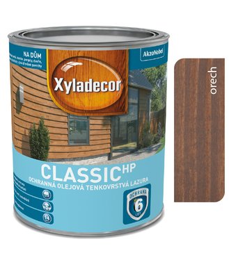 Xyladecor Tenkovrstvá lazúra classic HP orech 0,75l