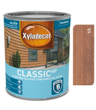 Xyladecor Tenkovrstvá lazúra classic HP teak 5l