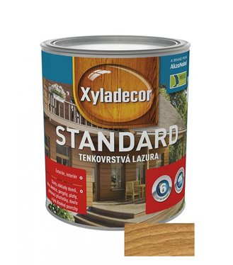 Xyladecor Tenkovrstvá lazúra standard orech 2,5l