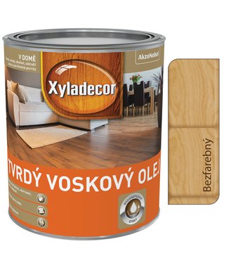 Xyladecor tvrdý voskový olej bezfarebný 0,75l