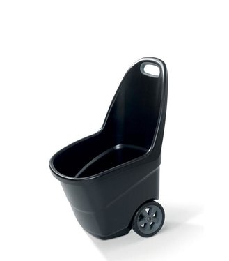 Záhradný vozík na drevo Keter® EASY GO XL, 62l, čierny