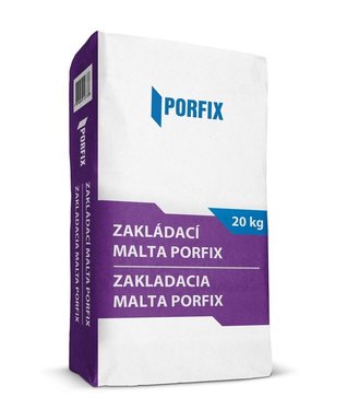 Zakladacia malta Porfix 20kg