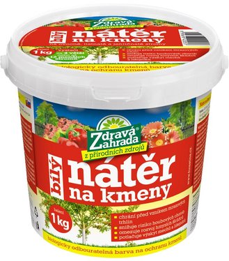 Zdravá záhrada ochranný biely náter na kmene 1kg