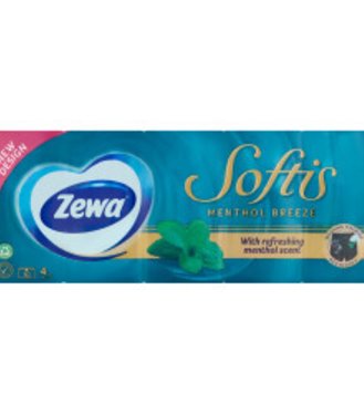 Zewa Papierové vreckovky Menthol 10x9ks