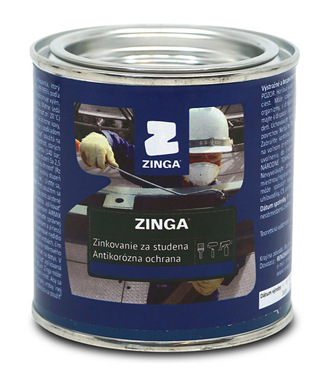 Zinga antikorózny zinkový náter 0,25kg matný 96% zinku