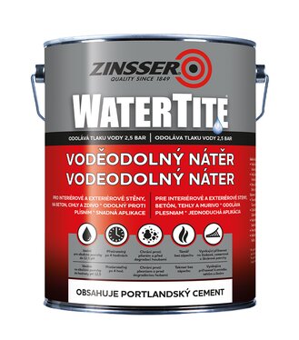 Zinsser Watertite 5L - vodeodolný náter až do tlaku 2,5 bar