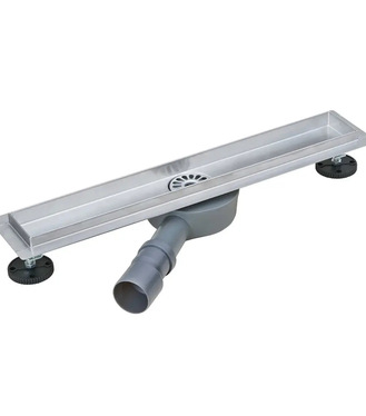 Žľab odtokový sprchový 600mm nerez Bemeta