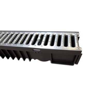 Žľab PVC KL.15 pozink.1000x130x105