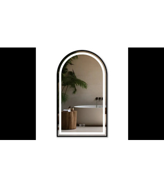 Zrkadlo LED 60x100cm Dash Black