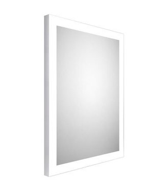 Zrkadlo Logan s Led osvetlením 75x120cm strieborná matná