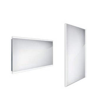 Zrkadlo podsvietené LED 12000 120x70cm hliníkový rám