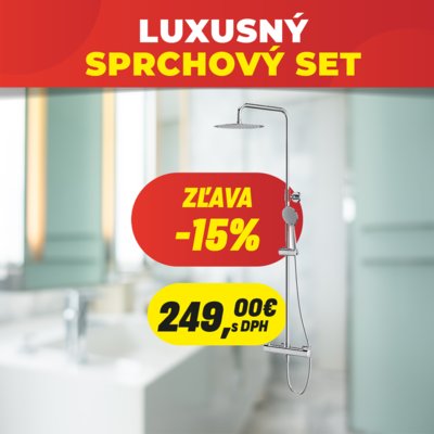 Luxusný sprchový set zľava -15%
