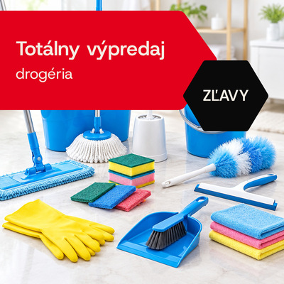 Totálny výpredaj - drogéria