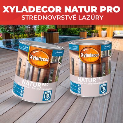 Xyladecor Natur Pro strednovrstvé lazúry