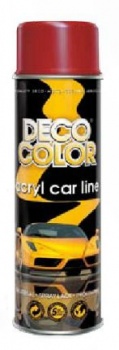 Deco color Acryl car line - Akrylový autolak základ červený 150ml