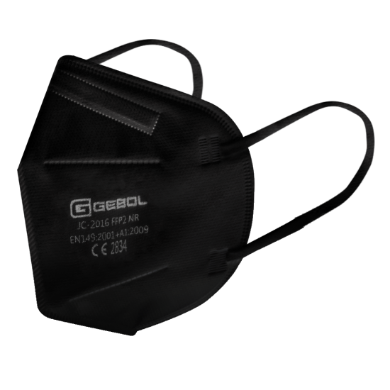 Gebol Respirator Compact 730509MUP black FFP2 10ks