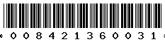 008421360031 008421360031