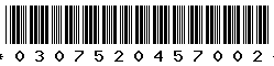 0307520457002 0307520457002
