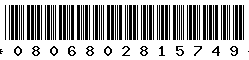 0806802815749 0806802815749