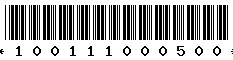 100111000500 100111000500