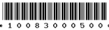 10083000500 10083000500