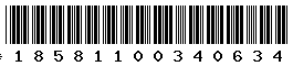 18581100340634 18581100340634