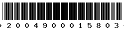2004900015803 2004900015803