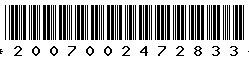 2007002472833 2007002472833