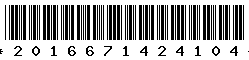 2016671424104 2016671424104