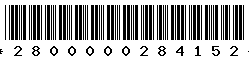 2800000284152 2800000284152