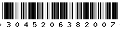 3045206382007 3045206382007