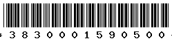 3830001590500 3830001590500