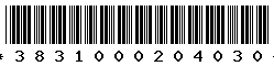 3831000204030 3831000204030