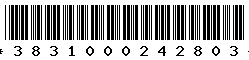3831000242803 3831000242803