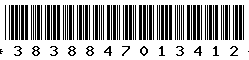 3838847013412 3838847013412