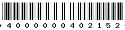 4000000402152 4000000402152